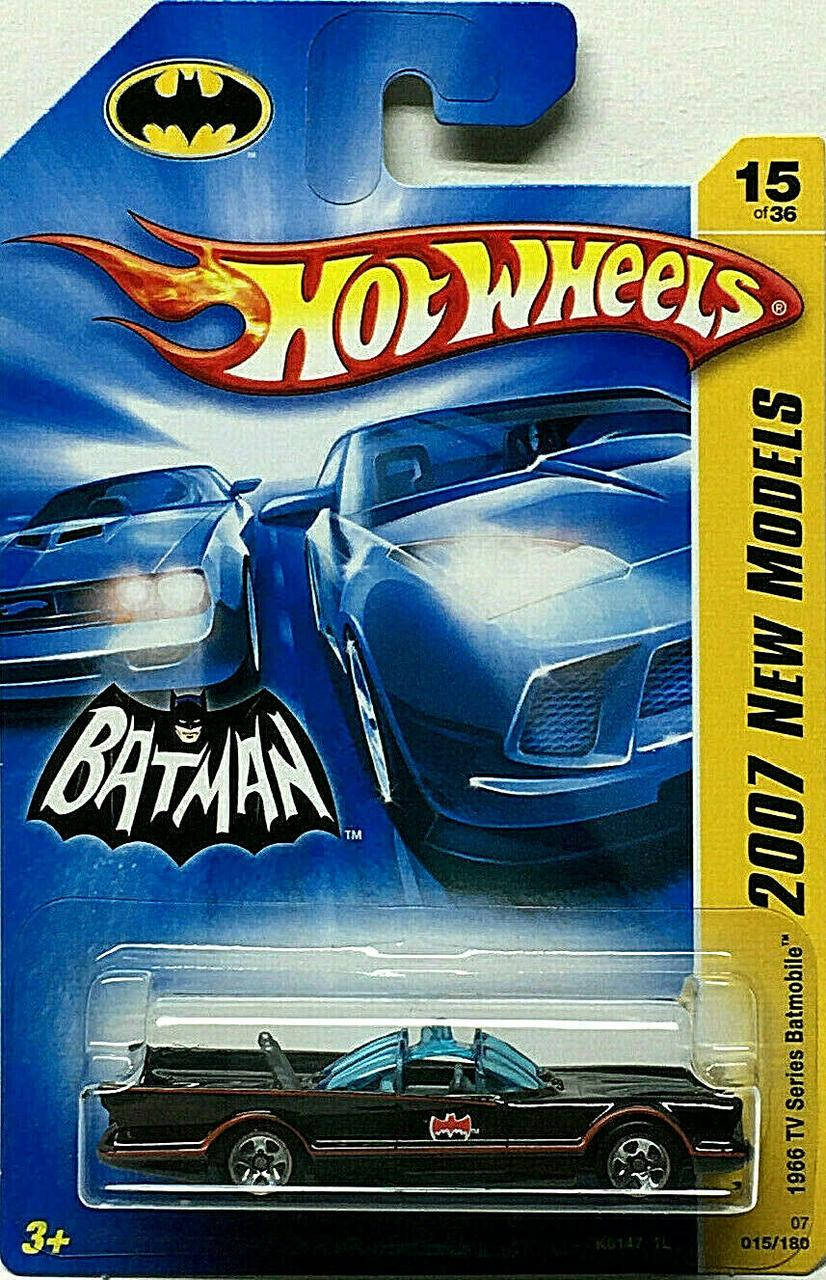 Машинка Hot Wheels - 1966 TV Series Batmobile - 2007 New Models (#015) - K6147. Mattel. Оригинал, Красный
Машинка Hot Wheels - 1966 TV Series Batmobile - 2007 New Models (#015) - K6147. Mattel. Оригинал, Красный