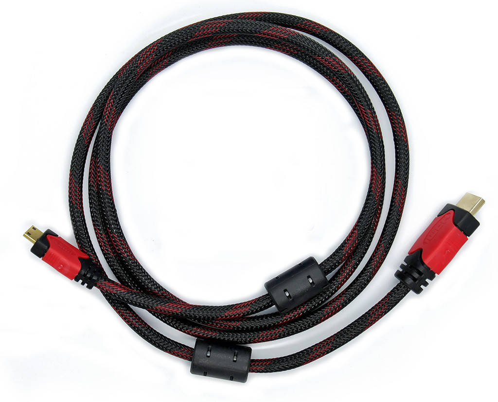 Кабель HDMI-mini HDMI HQ-Tech Y-Y 1.5m, 2 фильтра, позолота, тканевая оплетка (Black&Red), медь
Кабель HDMI-mini HDMI HQ-Tech Y-Y 1.5m, 2 фильтра, позолота, тканевая оплетка (Black&Red), медь