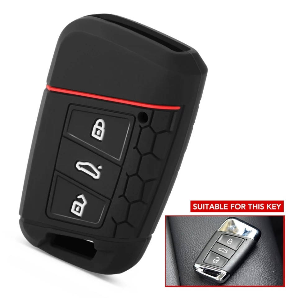 Чехол силиконовый черный на ключ VW Magotan Passat B8 Jetta Tiguan MK2 Jetta Skoda Superb Kodiaq 2016 2020
Чехол силиконовый черный на ключ VW Magotan Passat B8 Jetta Tiguan MK2 Jetta Skoda Superb Kodiaq 2016 2020