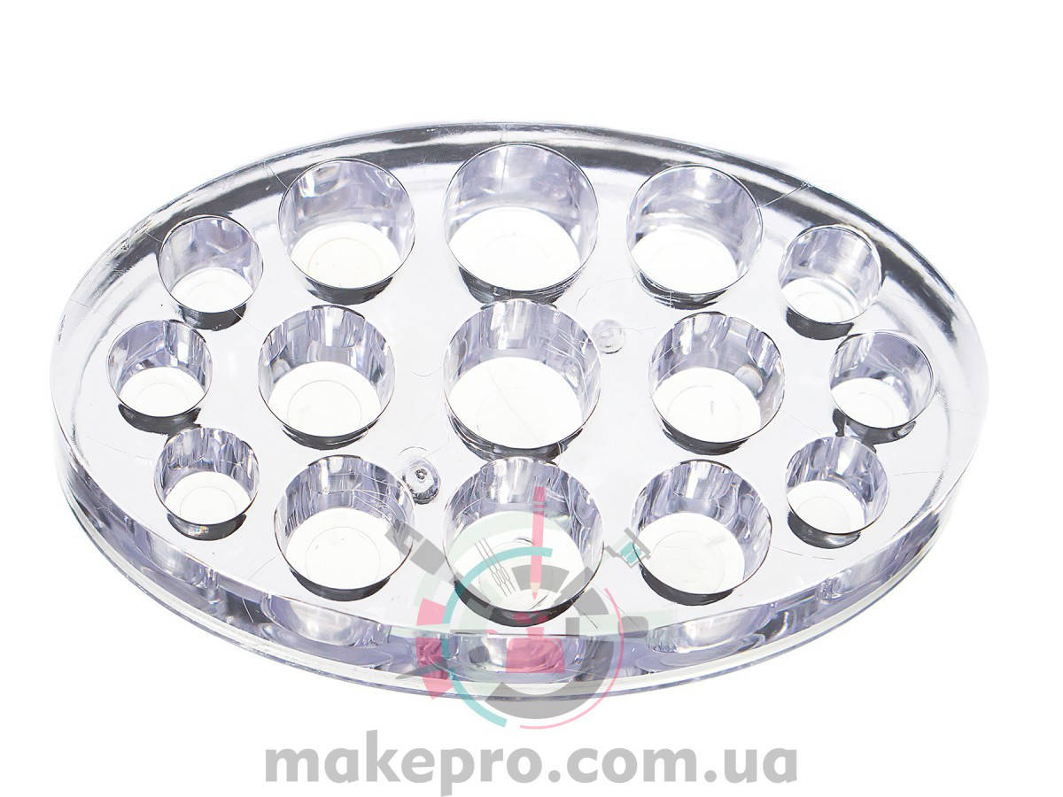 Подставка для емкостей под пигменты (пластиковая)
Подставка для емкостей под пигменты (пластиковая)