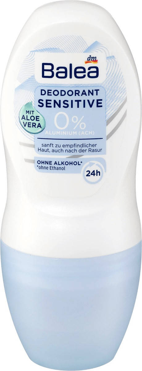 Balea Deodorant Sensitive 24 H роликовый женский дезодорант для чувствительной кожи 24 часа 50 мл
Balea Deodorant Sensitive 24 H роликовый женский дезодорант для чувствительной кожи 24 часа 50 мл