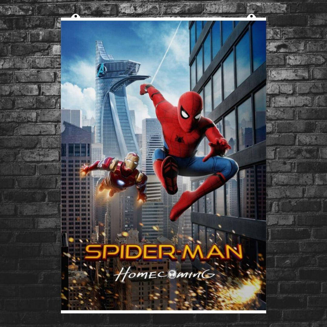 Постер "Человек-паук: Возвращение домой", Спайдермен, Spider-Man Homecoming, Marvel. Размер 60x42см (A2).
Постер "Человек-паук: Возвращение домой", Спайдермен, Spider-Man Homecoming, Marvel. Размер 60x42см (A2).