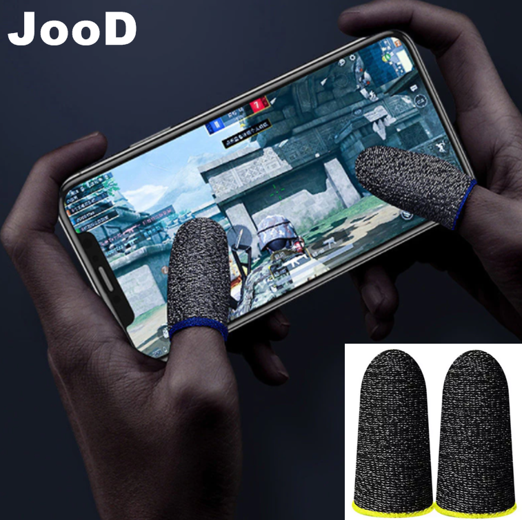 Игровые напальчники для игр на телефоне JooD-GY2 1 пара Мобильные напальчники для сенсорных экранов PUBG Mobil, Желтый
Игровые напальчники для игр на телефоне JooD-GY2 1 пара Мобильные напальчники для сенсорных экранов PUBG Mobil, Желтый