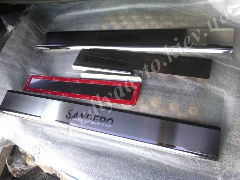 Защита порогов - накладки на пороги Renault SANDERO/Sandero Stepway с 2014/2019- гг. (Premium)
Защита порогов - накладки на пороги Renault SANDERO/Sandero Stepway с 2014/2019- гг. (Premium)