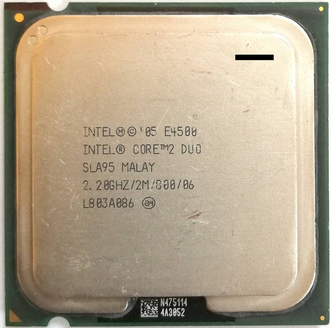Процессор Intel Core 2 Duo E4500 M0 SLA95 2.20GHz 2M Cache 800 MHz FSB Socket 775 Б/У - МИНУС
Процессор Intel Core 2 Duo E4500 M0 SLA95 2.20GHz 2M Cache 800 MHz FSB Socket 775 Б/У - МИНУС