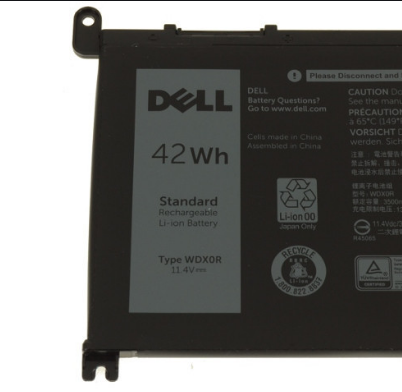 Аккумуляторная батарея для ноутбука Dell Vostro 5568, 5468 - WDX0R, WDXOR (11.4V 42Wh) Оригинал, Черный
Аккумуляторная батарея для ноутбука Dell Vostro 5568, 5468 - WDX0R, WDXOR (11.4V 42Wh) Оригинал, Черный