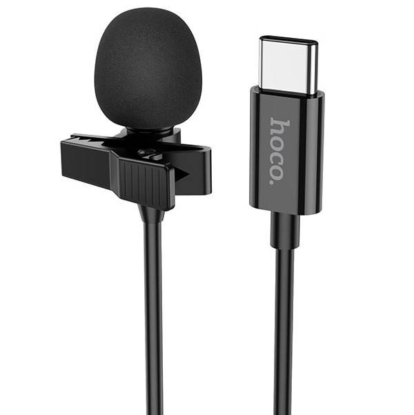 Микрофон, микрофон-петличка, мини-микрофон нагрудный HOCO Lavalier microphone L14 |2M, Type-C| Черный
Микрофон, микрофон-петличка, мини-микрофон нагрудный HOCO Lavalier microphone L14 |2M, Type-C| Черный