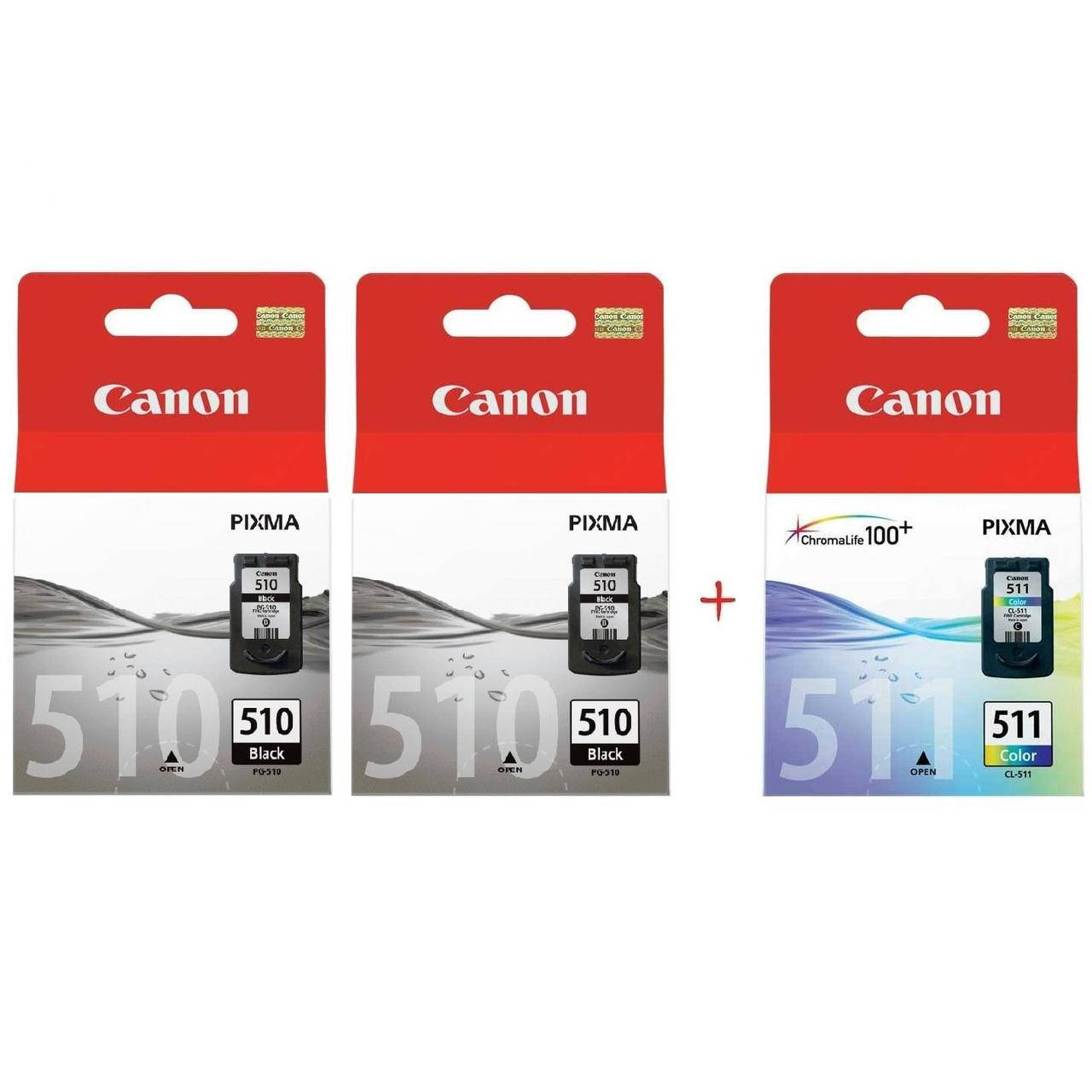 Комплект струйных картриджей Canon для Pixma MP230/MP250/MP270 PG-510 x 2 Black (Set510BB)
Комплект струйных картриджей Canon для Pixma MP230/MP250/MP270 PG-510 x 2 Black (Set510BB)