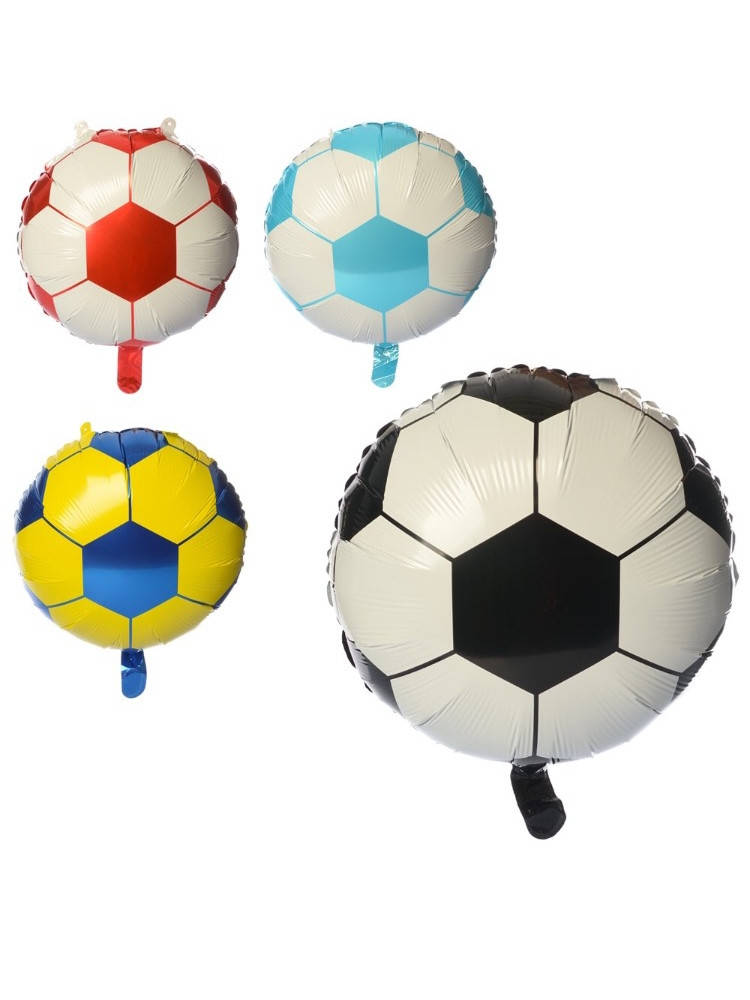 Шарик (45см) круглый Футбольный мяч
Шарик (45см) круглый Футбольный мяч