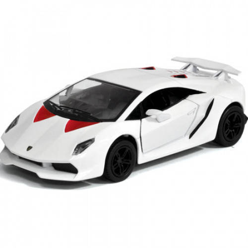 Машинка LAMBORGHINI SESTO ELEMENTO Kinsmart KT5359W инерционная, 1:38 (Белый) 
Машинка LAMBORGHINI SESTO ELEMENTO Kinsmart KT5359W инерционная, 1:38 (Белый)