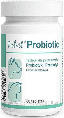 Dolfos DOLVIT PROBIOTIC підтримують правильне функціонування шлунково-кишкового тракту у собак і кішок. 60т
Dolfos DOLVIT PROBIOTIC підтримують правильне функціонування шлунково-кишкового тракту у собак і кішок. 60т