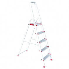 Стремянка алюминиевая 5 ступеней, высота до платформы 1065 мм INTERTOOL LT-1005
Стремянка алюминиевая 5 ступеней, высота до платформы 1065 мм INTERTOOL LT-1005
