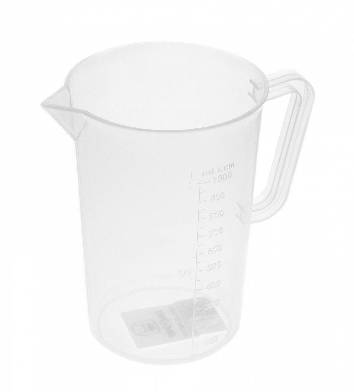 Чаша мерная 1 л, Прозрачный 
Чаша мерная 1 л, Прозрачный