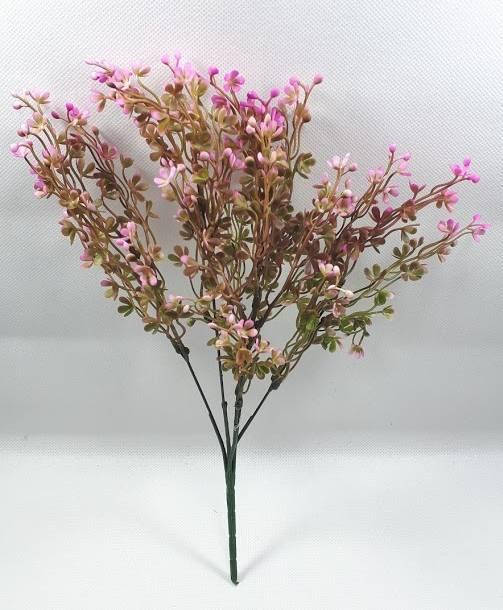 Сиренево-розовый "лен" 35см,искусственный декоративный куст, Сиреневый
Сиренево-розовый "лен" 35см,искусственный декоративный куст, Сиреневый