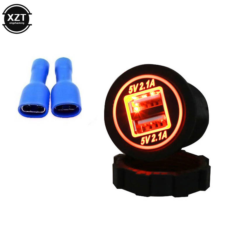 Автомобильное зарядное гнездо врезная розетка круглая 2 USB (12-24В) 5В/4.2A оранжевая подсветка
Автомобильное зарядное гнездо врезная розетка круглая 2 USB (12-24В) 5В/4.2A оранжевая подсветка