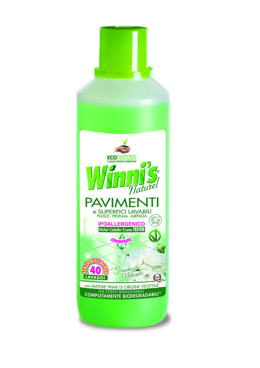 Гипоалергенное средство для мытья и дезинфекции пола Madel Winni’s Pavimenti e Superfici 1000 ml
Гипоалергенное средство для мытья и дезинфекции пола Madel Winni’s Pavimenti e Superfici 1000 ml