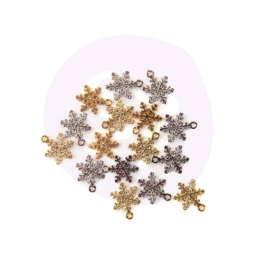 Підвіска - золотиста - Snowflake - Christmas In The Country - Prima Marketing - 1х1.5 см.
Підвіска - золотиста - Snowflake - Christmas In The Country - Prima Marketing - 1х1.5 см.