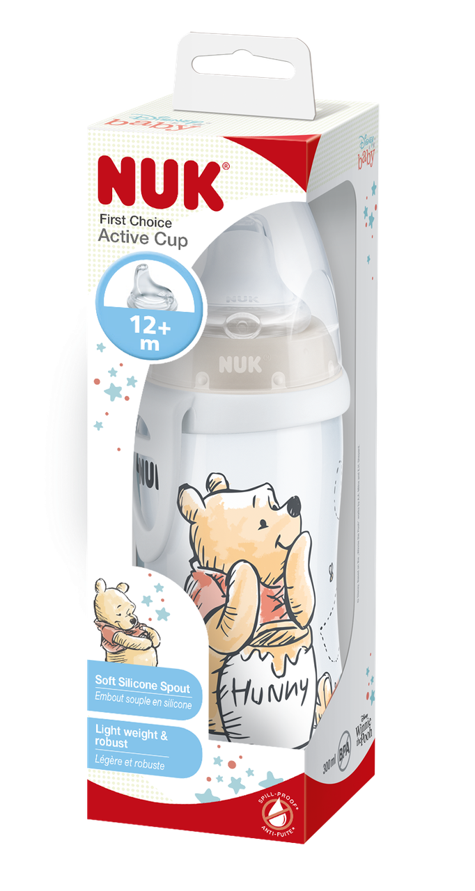 Поильник DISNEYActiveCup 300 мл NUK девочка