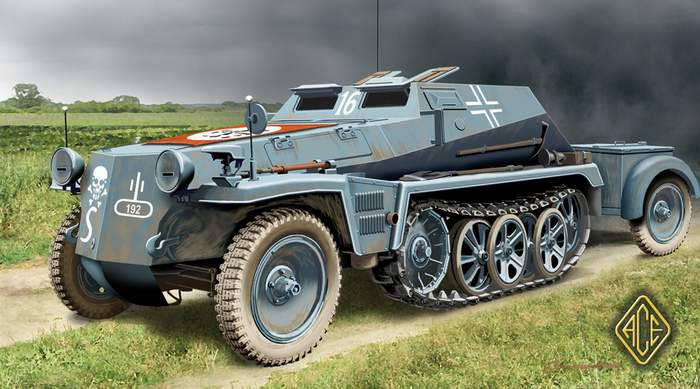 Сборная модель Германский фронтовой транспортёр боеприпасов Sd.Kfz.252 1:35 ACE (72238)
Сборная модель Германский фронтовой транспортёр боеприпасов Sd.Kfz.252 1:35 ACE (72238)