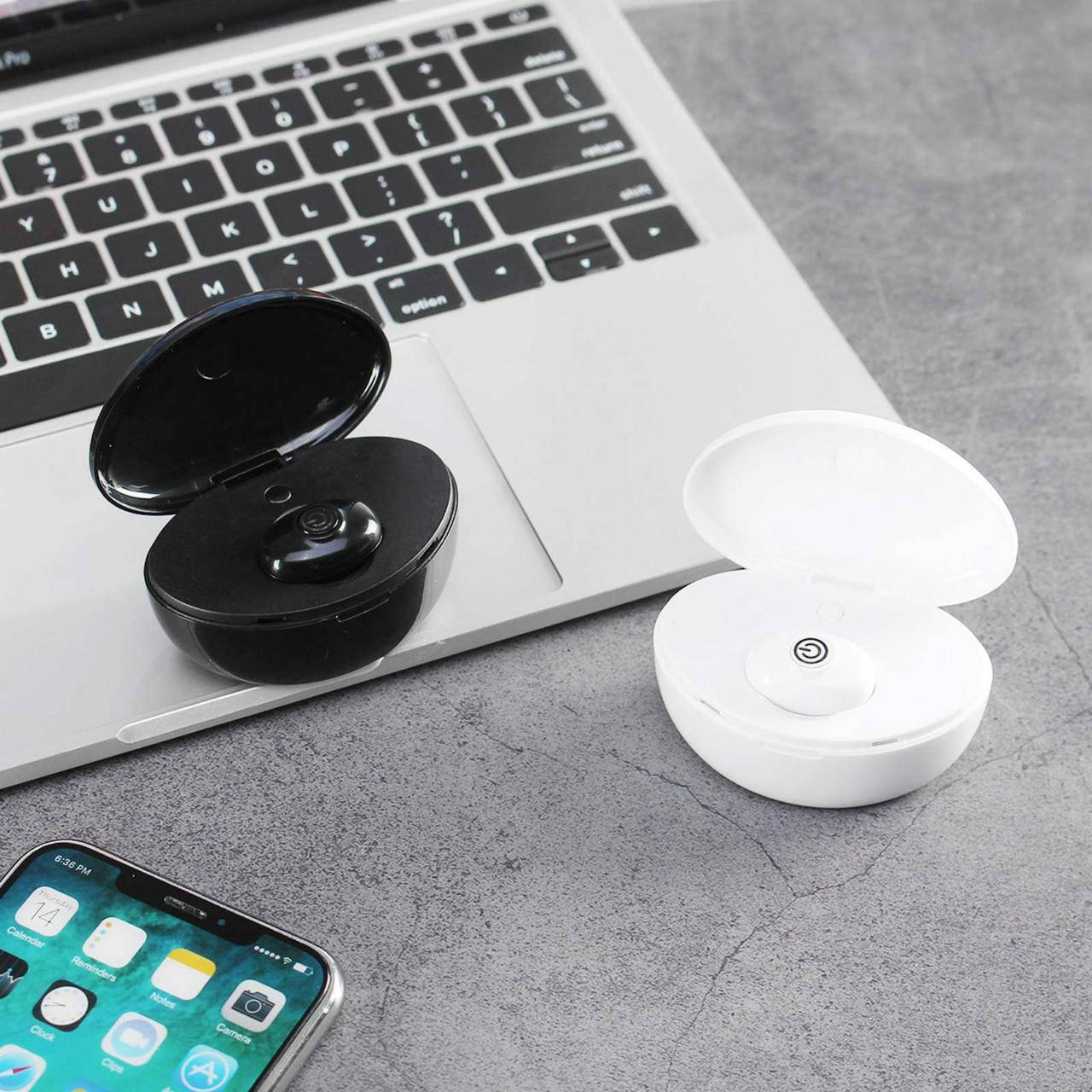 Гарнитура Беспроводные наушники-вкладыши Стерео Бас с микрофоном Bakeey TW-10 Single Bluetooth V5.0 TWS, Белый
Гарнитура Беспроводные наушники-вкладыши Стерео Бас с микрофоном Bakeey TW-10 Single Bluetooth V5.0 TWS, Белый