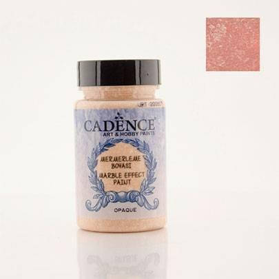Акриловая краска с эффектом мрамора металлик Cadence Marble Effect Paint Metallic, 90 мл, темный лососевый
Акриловая краска с эффектом мрамора металлик Cadence Marble Effect Paint Metallic, 90 мл, темный лососевый