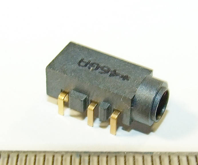 A026 Аудио разъем гнездо под 4х конт. штекер 3,5 мм 6-PIN Asus UX31A UX31E UX31A2 UX32A UX32V UX32VD UX21A As
A026 Аудио разъем гнездо под 4х конт. штекер 3,5 мм 6-PIN Asus UX31A UX31E UX31A2 UX32A UX32V UX32VD UX21A As