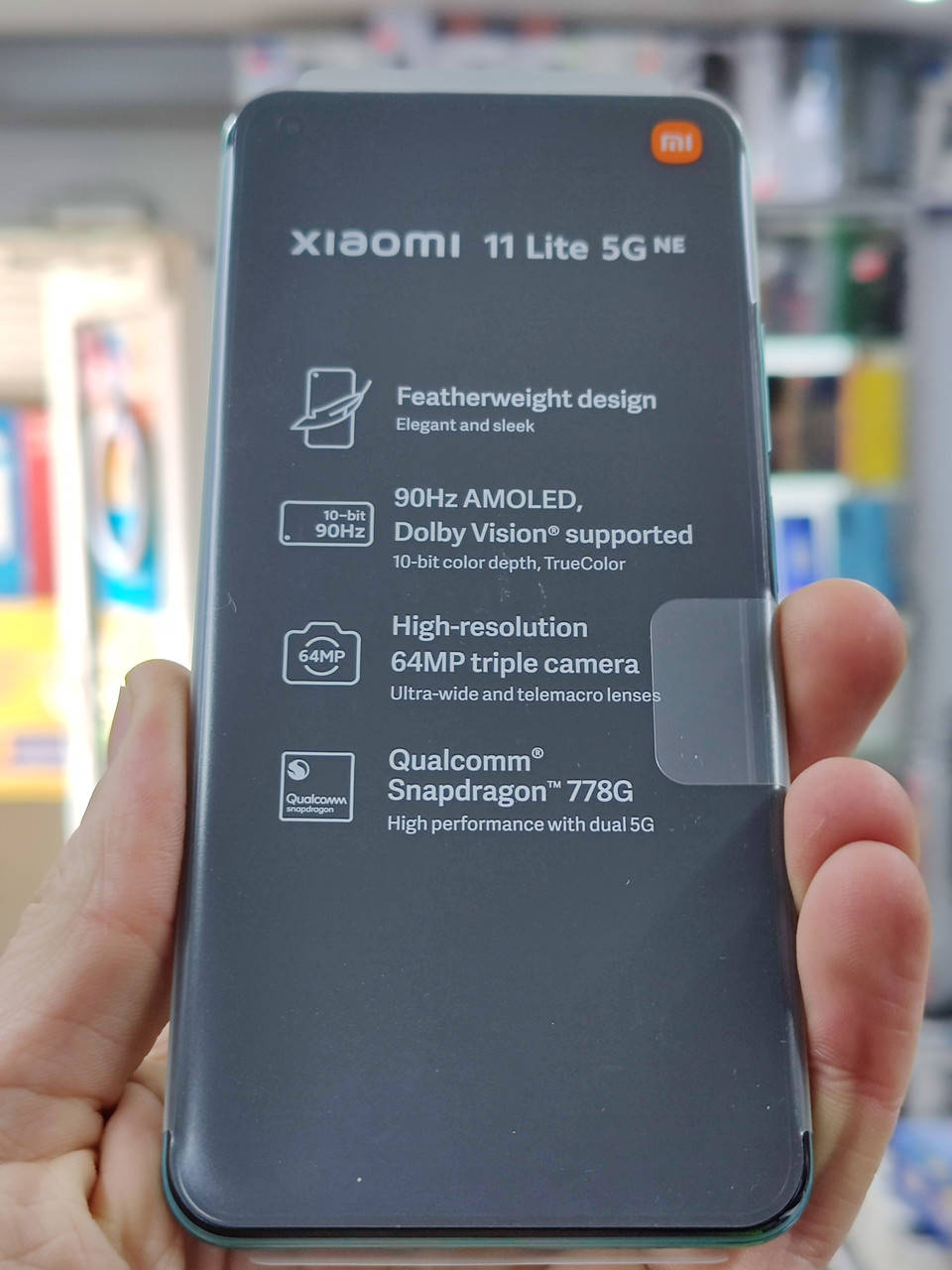 Смартфон Xiaomi MI 11 Lite 5G NE 8/128GB 5G NFC Mint Green Global version + защитное стекло, Зелёный
Смартфон Xiaomi MI 11 Lite 5G NE 8/128GB 5G NFC Mint Green Global version + защитное стекло, Зелёный