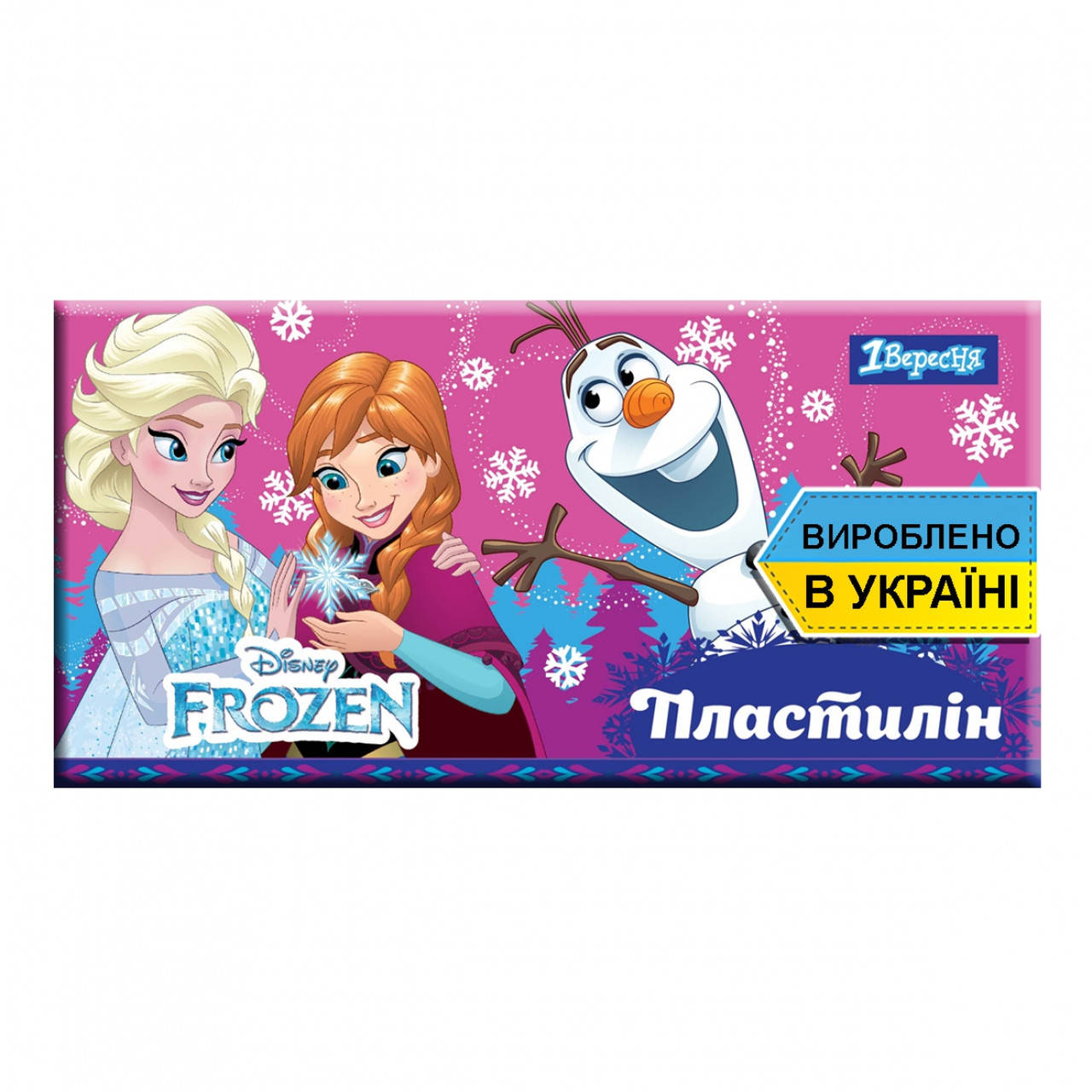 Пластилин 1Вересня 6 цветов "Frozen" 540551 
Пластилин 1Вересня 6 цветов "Frozen" 540551