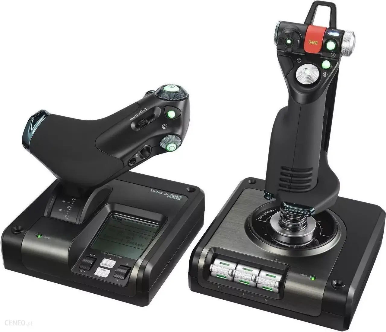 Джойстик, важіль управління двигуном Logitech G Saitek X52 Pro Flight Control System (945-000003)
Джойстик, важіль управління двигуном Logitech G Saitek X52 Pro Flight Control System (945-000003)