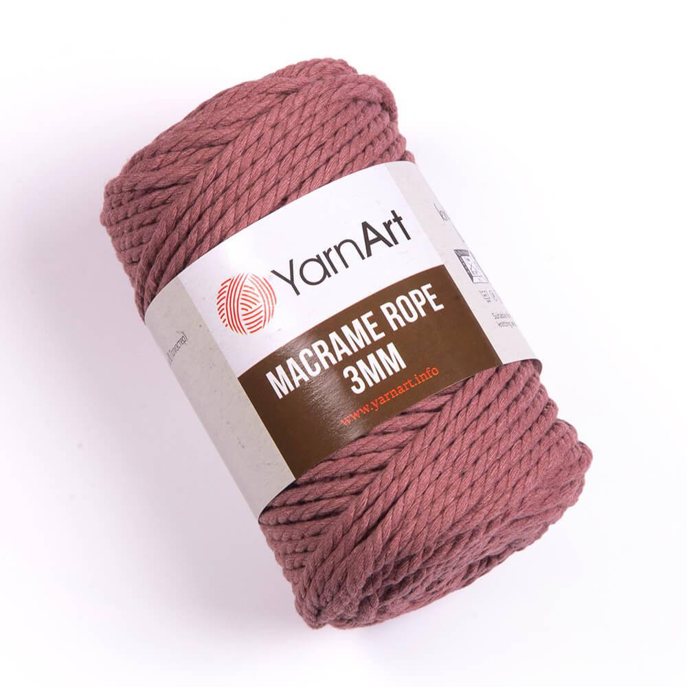 Yarnart Macrame Rope 3 мм № 792 розовый (Ярн Арт макраме Роп 3 мм пряжа, нитки для вязания)
Yarnart Macrame Rope 3 мм № 792 розовый (Ярн Арт макраме Роп 3 мм пряжа, нитки для вязания)