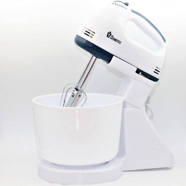 Миксер бытовой 7 скоростей с чашей 2л Domotec MS-1366 Белый
Миксер бытовой 7 скоростей с чашей 2л Domotec MS-1366 Белый
