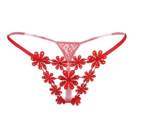 Эротические стринги красного цвета - размер универсальный (на резинке), 15% нейлон, 85% полиэстер, Красный
Эротические стринги красного цвета - размер универсальный (на резинке), 15% нейлон, 85% полиэстер, Красный