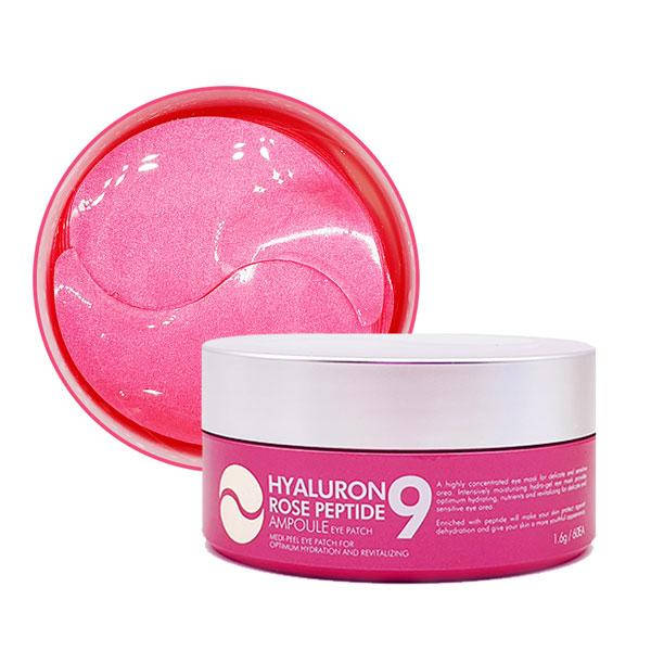 Гидрогелевые патчи с экстрактом розы и пептидами Medi-Peel Hyaluron Rose Peptide 9 Ampoule Eye Patch, 96г/60шт
Гидрогелевые патчи с экстрактом розы и пептидами Medi-Peel Hyaluron Rose Peptide 9 Ampoule Eye Patch, 96г/60шт