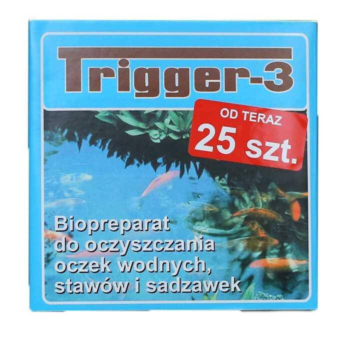 Средство для очистки водоёмов Trigger-3, биопрепарат для пруда в пакетиках 25 шт - Trigger
Средство для очистки водоёмов Trigger-3, биопрепарат для пруда в пакетиках 25 шт - Trigger