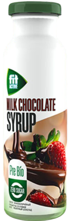 Низкокалорийный сироп ФитПарад Fit Active пребиотик со стевией вкус "Молочный Шоколад" (300 грамм)
Низкокалорийный сироп ФитПарад Fit Active пребиотик со стевией вкус "Молочный Шоколад" (300 грамм)