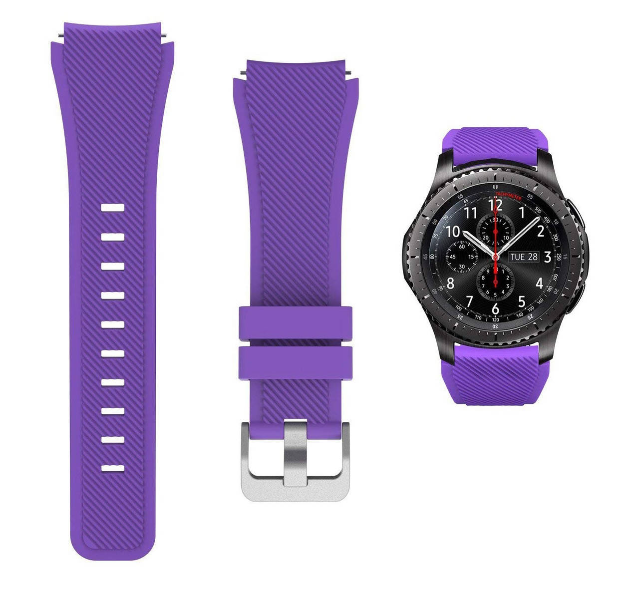 Ремешок 22 мм BeWatch ECO для Samsung Galaxy Watch 46mm | Samsung Gear S3 Фиолетовый (1021113.3)
Ремешок 22 мм BeWatch ECO для Samsung Galaxy Watch 46mm | Samsung Gear S3 Фиолетовый (1021113.3)