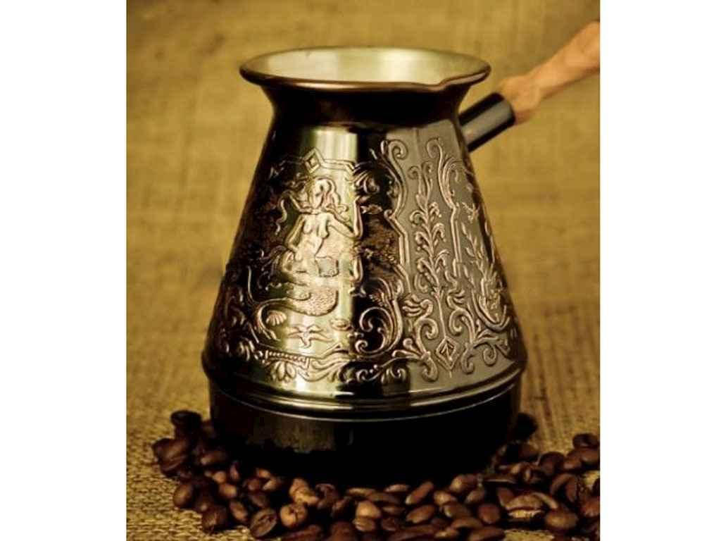 Турка медная 500 мл Нимфы турка недорого "Сторчай"
Турка медная 500 мл Нимфы турка недорого "Сторчай"