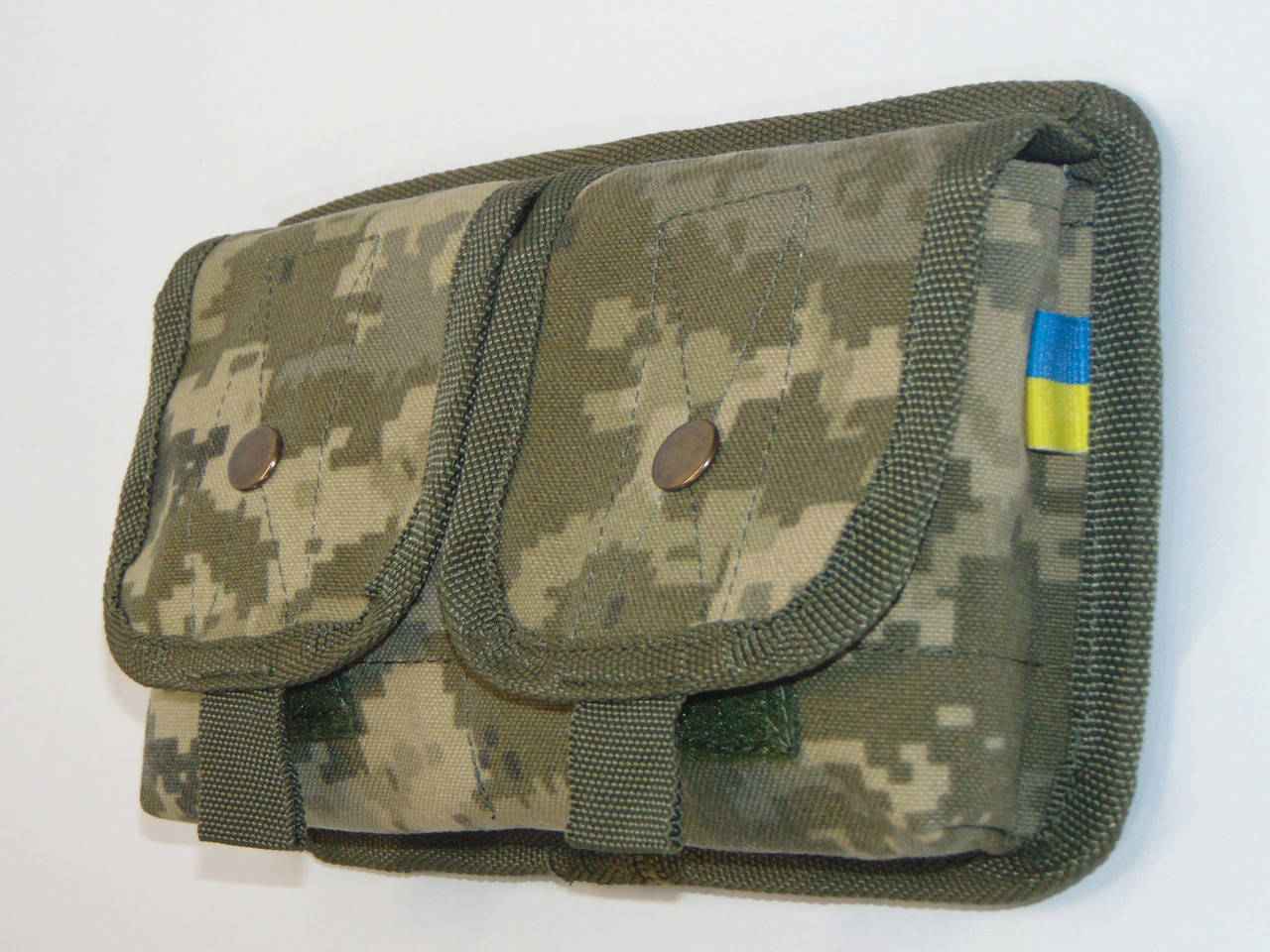 Подсумок под два магазина СВД с парными клапанами Cordura пиксель ММ-14 с системой Molle
Подсумок под два магазина СВД с парными клапанами Cordura пиксель ММ-14 с системой Molle