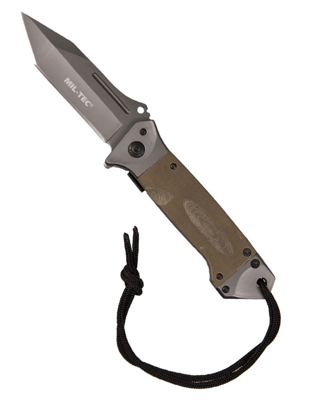 Hож складной армейский танто олива Klappmesser, Einhand, tan, G10-Griff MIL-TEC Германия, Оливковый
Hож складной армейский танто олива Klappmesser, Einhand, tan, G10-Griff MIL-TEC Германия, Оливковый