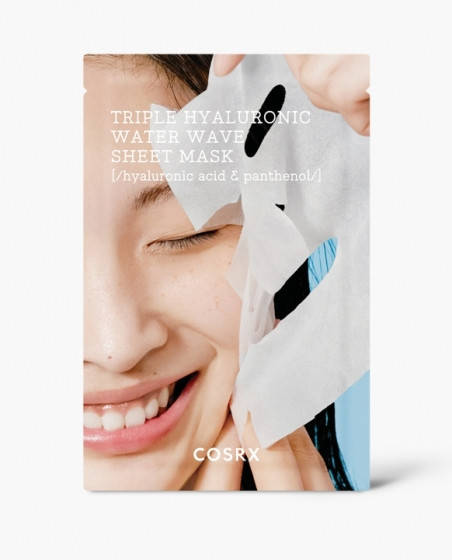 Маска с комплексом гиалуроновой кислоты Cosrx Hydrium Triple Hyaluronic Water Wave Sheet Mask
Маска с комплексом гиалуроновой кислоты Cosrx Hydrium Triple Hyaluronic Water Wave Sheet Mask