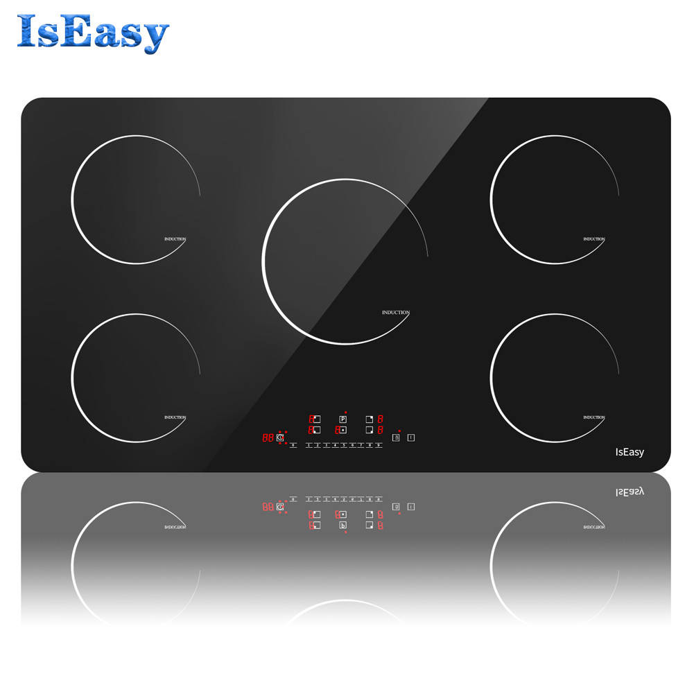 IsEasy Lil5-01 90см 5 конфорок Электрическая варочная поверхность встроенная индукционная плита стеклокерамика
IsEasy Lil5-01 90см 5 конфорок Электрическая варочная поверхность встроенная индукционная плита стеклокерамика