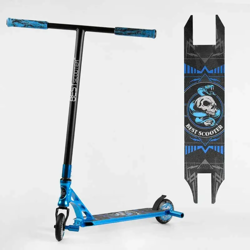 Самокат трюковый Best Scooter синий HIC система пеги алюминиевый диск и дека анодированная покраска
Самокат трюковый Best Scooter синий HIC система пеги алюминиевый диск и дека анодированная покраска