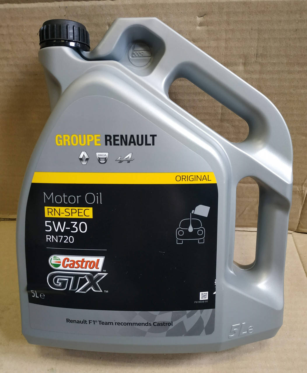 Моторное масло Renault Dokker Renault Groupe Castrol GTX RN 5W30 RN 720 (5л)(оригинал)
Моторное масло Renault Dokker Renault Groupe Castrol GTX RN 5W30 RN 720 (5л)(оригинал)