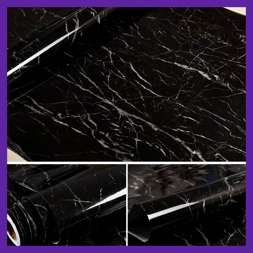 Самоклеющаяся пленка под мрамор 50 х 100 см - самоклейка Надежная защита для вашей любимой мебели!, Черный
Самоклеющаяся пленка под мрамор 50 х 100 см - самоклейка Надежная защита для вашей любимой мебели!, Черный