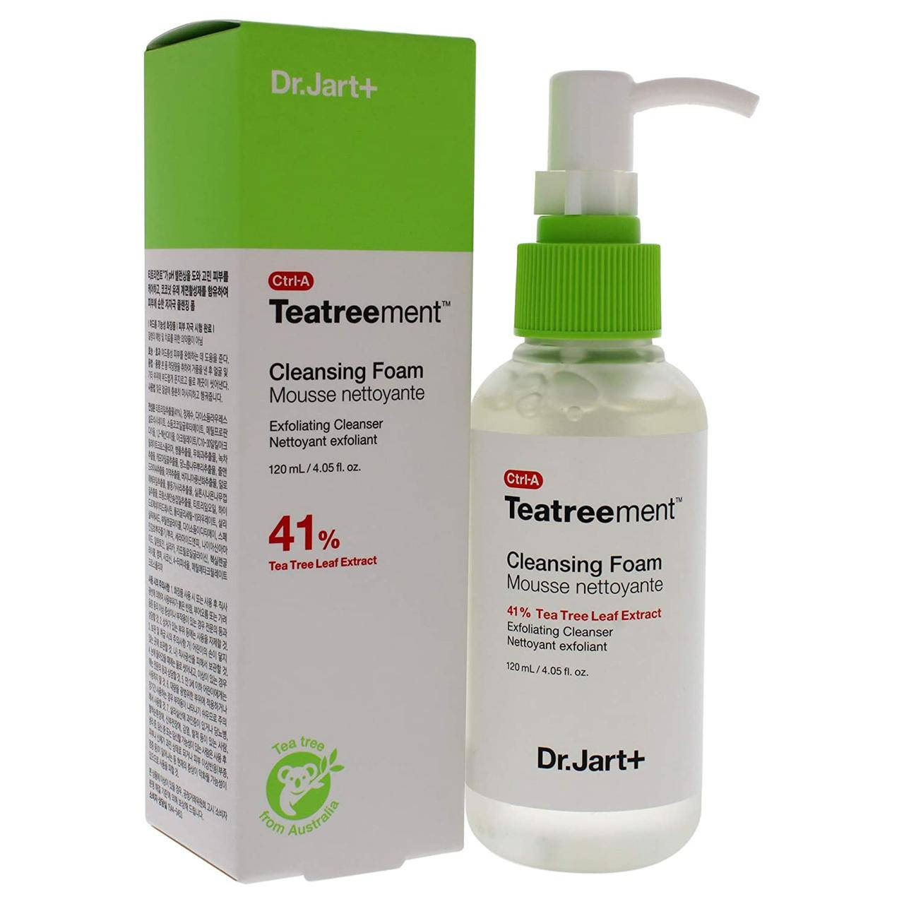 Пенка для умывания с экстрактом чайного дерева Dr. Jart+ Ctrl-A Teatreement Cleansing Foam 120ml
Пенка для умывания с экстрактом чайного дерева Dr. Jart+ Ctrl-A Teatreement Cleansing Foam 120ml