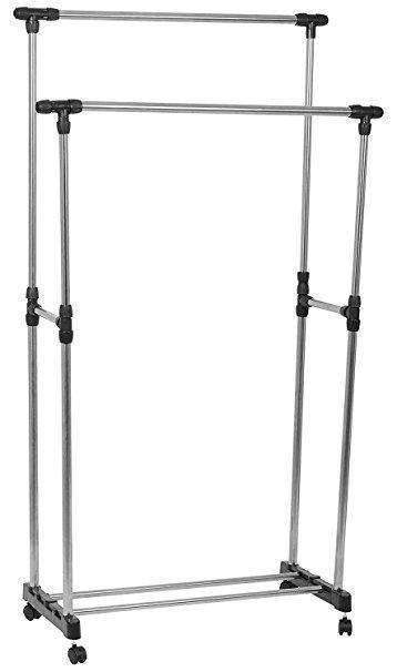 Вешалка стойка для одежды Double-Pole Clothes-horse, двойная, телескопическая с полкой для обуви
Вешалка стойка для одежды Double-Pole Clothes-horse, двойная, телескопическая с полкой для обуви