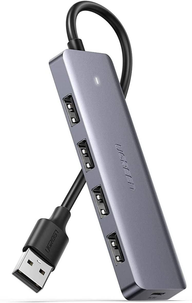 USB-хаб Ugreen USB 3.0 hub портативный тонкий 4-портовый концентратор 16СМ Black (CM219)
USB-хаб Ugreen USB 3.0 hub портативный тонкий 4-портовый концентратор 16СМ Black (CM219)