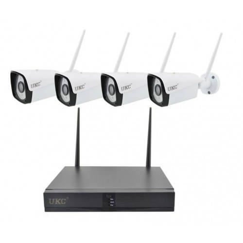 Комплект видеонаблюдения беспроводной DVR KIT CAD Full HD UKC 8004/6673 Wi-Fi 4ch набор на 4 камеры
Комплект видеонаблюдения беспроводной DVR KIT CAD Full HD UKC 8004/6673 Wi-Fi 4ch набор на 4 камеры