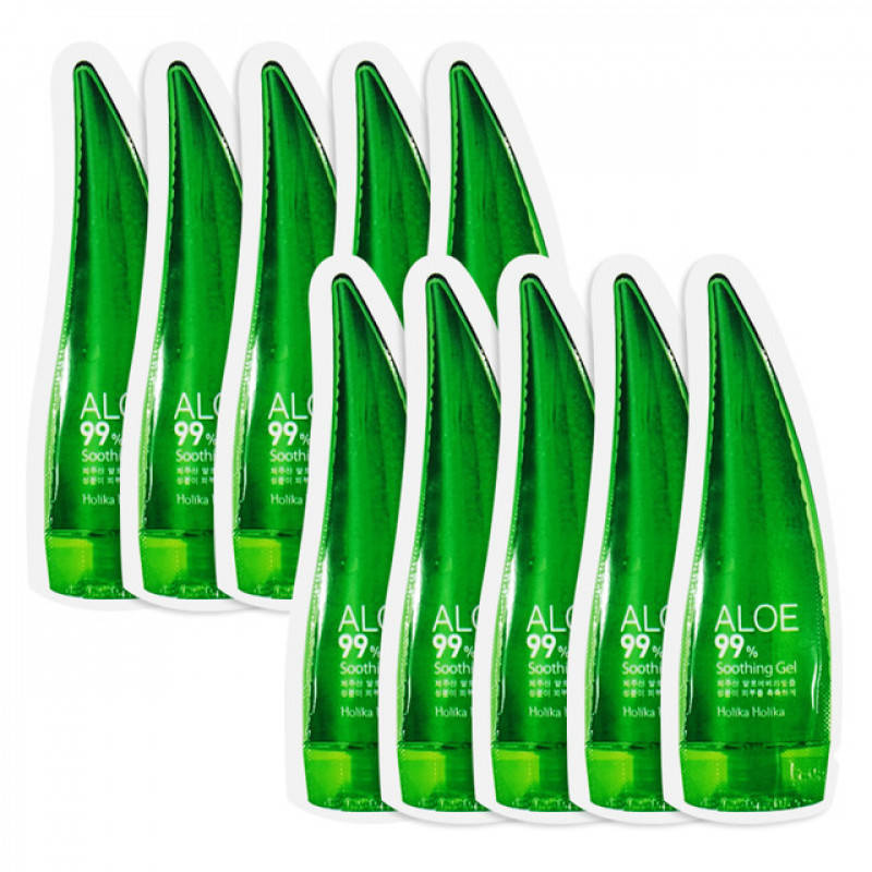 Пробник универсального геля с соком алоэ вера Holika Holika Aloe 99% Soothing Gel - 4 мл
Пробник универсального геля с соком алоэ вера Holika Holika Aloe 99% Soothing Gel - 4 мл