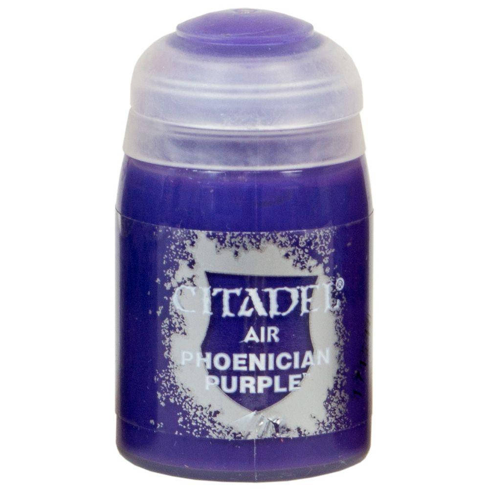 Краска акриловая Games Workshop Citadel AIR: PHOENICIAN PURPLE (24ML) (6-PACK) (9918995811006) (5011921117338)
Краска акриловая Games Workshop Citadel AIR: PHOENICIAN PURPLE (24ML) (6-PACK) (9918995811006) (5011921117338)